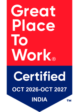 Great Place To Work Certified India October 2026 to October 2027